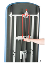 Table de verticalisation PRO, avec neutralisation d’urgence, 195x70cm