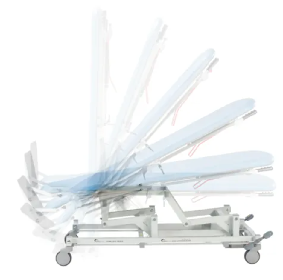 Table de verticalisation PRO, avec neutralisation d’urgence, 195x70cm