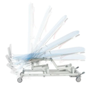 Table de verticalisation PRO, avec neutralisation d’urgence, 195x70cm