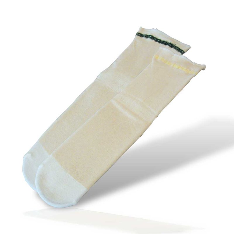Meia para coto com camada de gel integrada