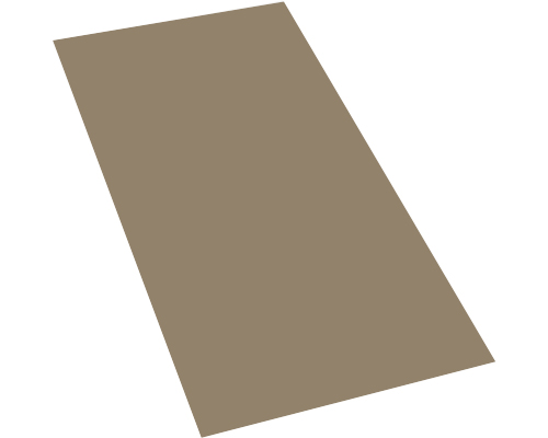 Polypropylene homopolymer sheet, 5mm, olive