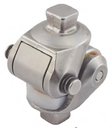 Monocentric knee joint with friction lock