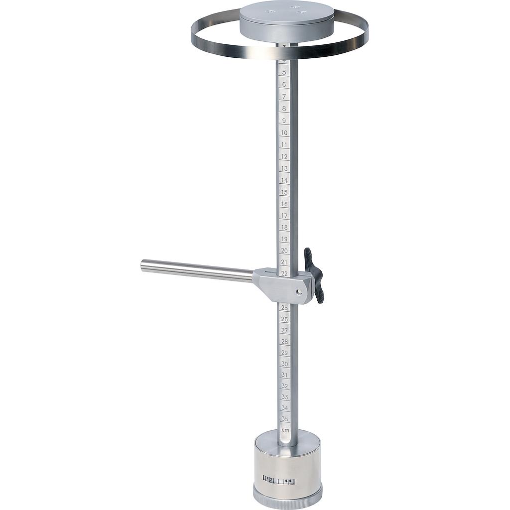 Tool for measuring inside contour, upper leg