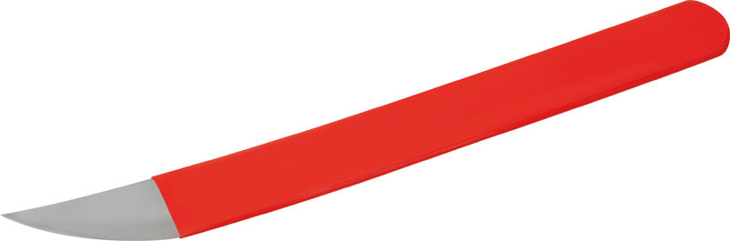 Tina shoemaker's knife, curved, 240mm