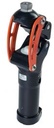 Pneumatic polycentric knee joint, aluminium