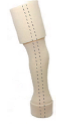 Espuma cosmética transfemoral para criança, direita, Ø22 mm, C=70 cm