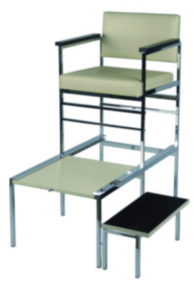 Mesa de exame, com gaveta