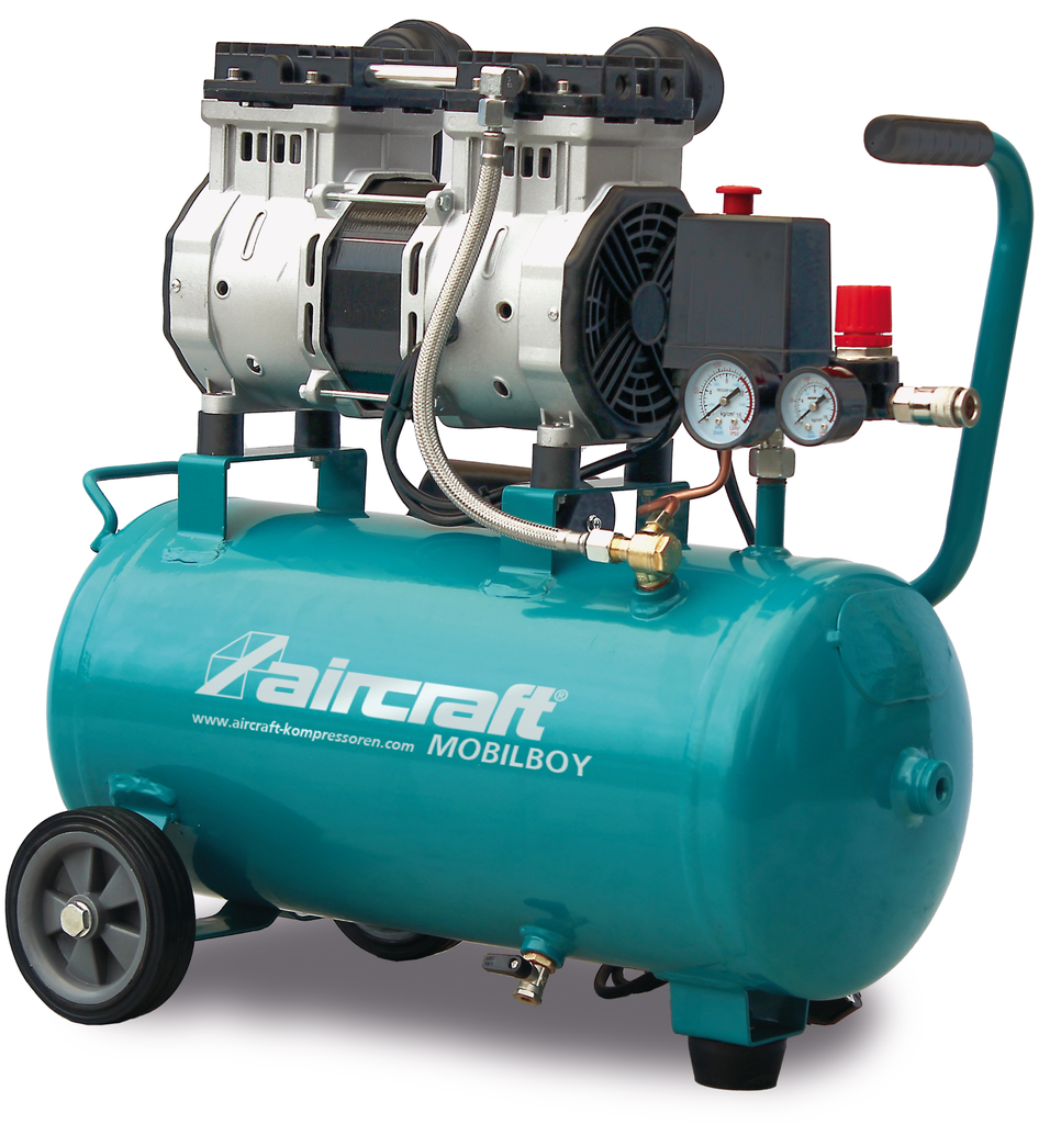 Oil-free piston compressor, 120l