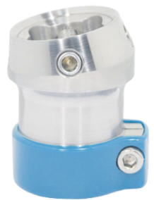 Angle tube clamp adaptor, st.steel