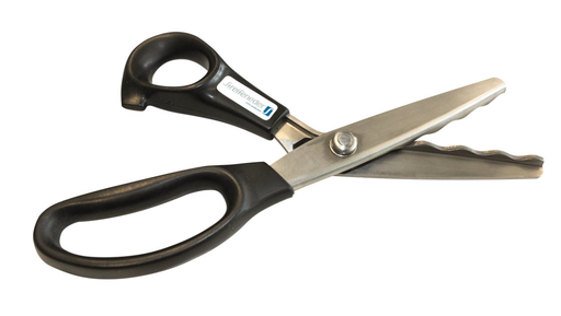 [614 W 001.240] Wavecut Scissors for cutting Silicone and Gel-Liners, length 240 mm