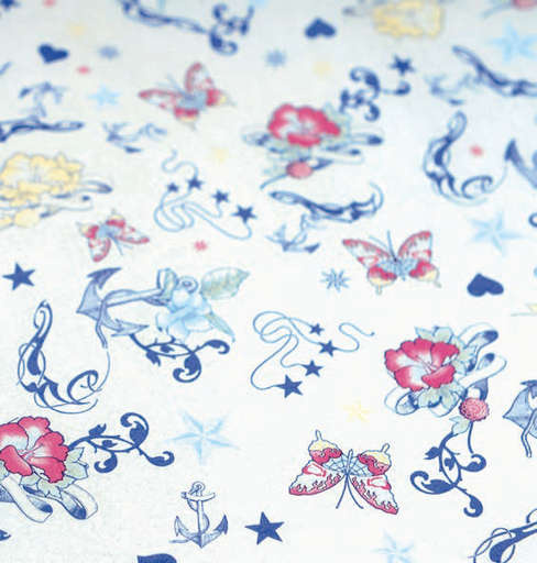 [00 M 18.09] "Sailor white" transfer paper