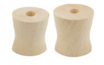 [PR02.A1.030] Shaped Ankle Wedge, 26 - 30 cm, Wood
