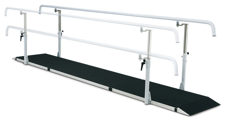 [00 K 50.4] Parallel bars, adjustable height, 4m