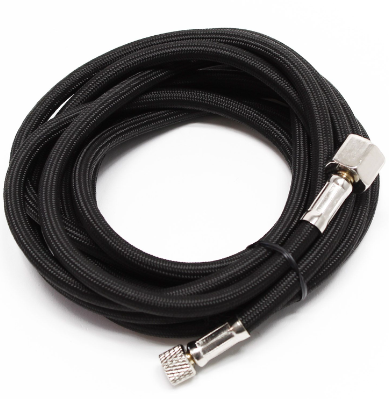 [122 W AS29.PG] Airbrush Fabric Hose 1/8" & 1/4" Internal Thread 3m